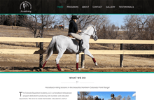 Portfolio for Colorado Equestrian Academy