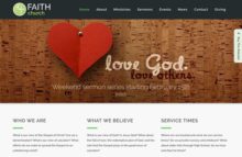 Portfolio for Faith Church Demo